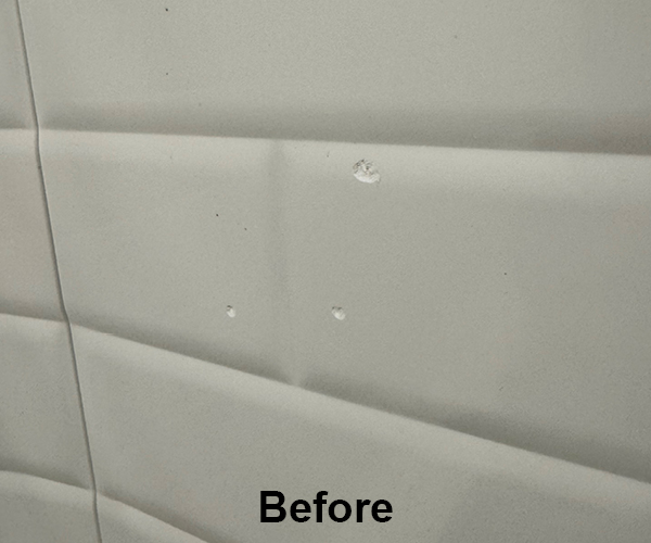 Chipped Tile Repair Before